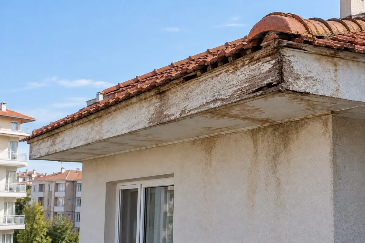 Örnek görsel: Çatı Tadilatı, uygulama öncesi